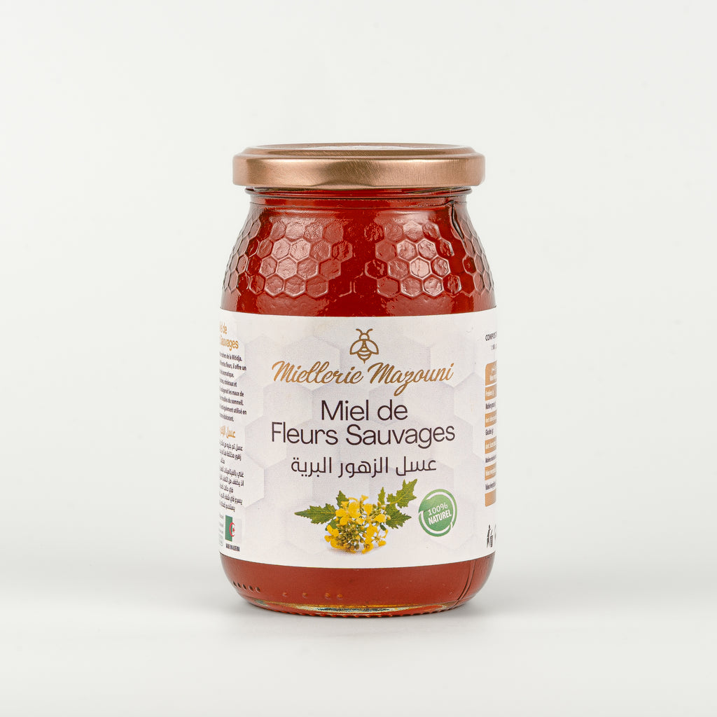 عسل الزهور البرية