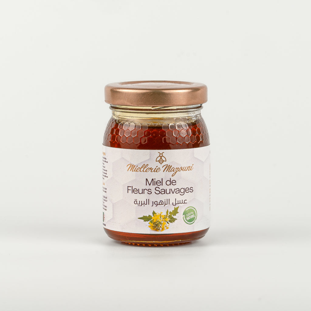 عسل الزهور البرية