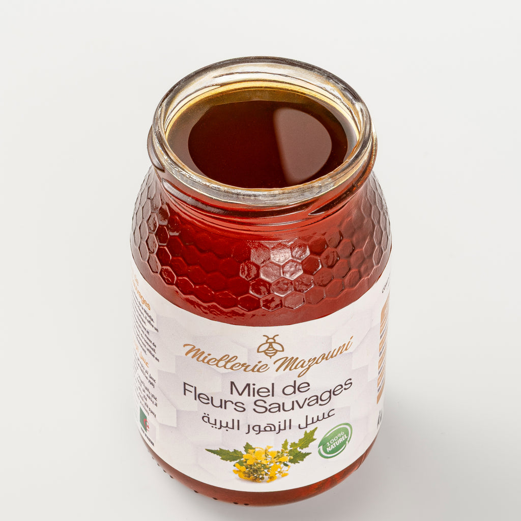 عسل الزهور البرية