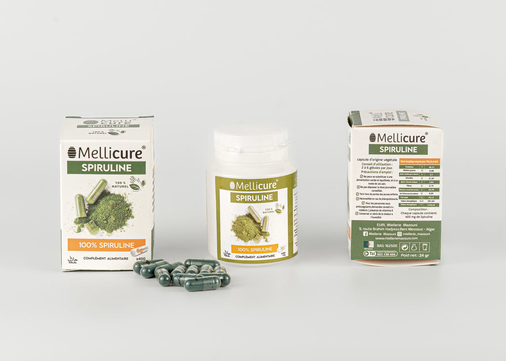 Gélules de spiruline