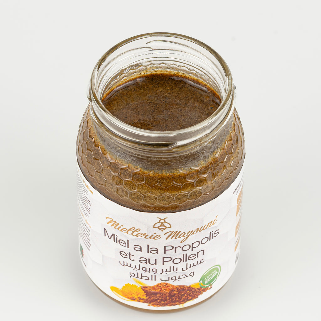 Miel à la propolis & au pollen