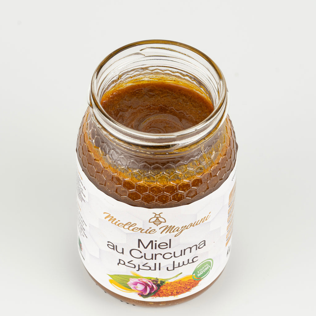Miel au curcuma