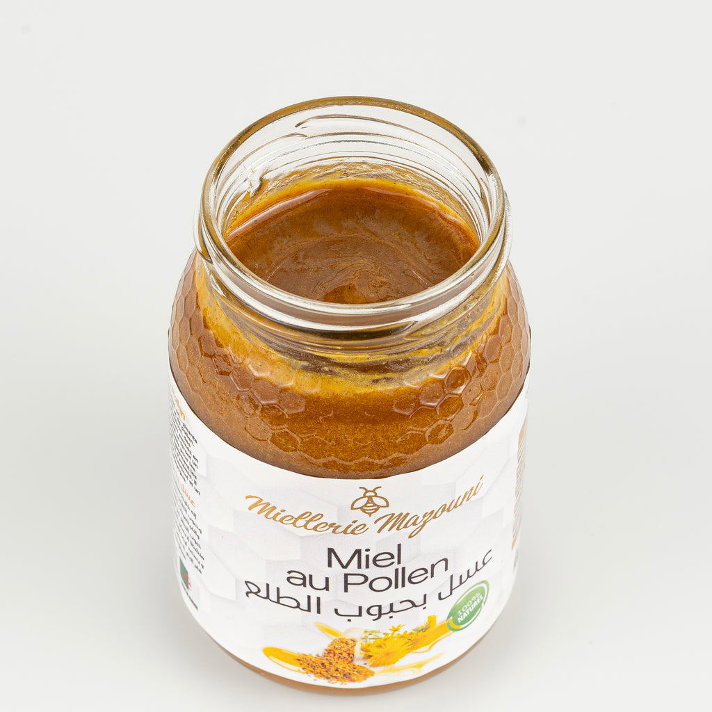 Miel au pollen