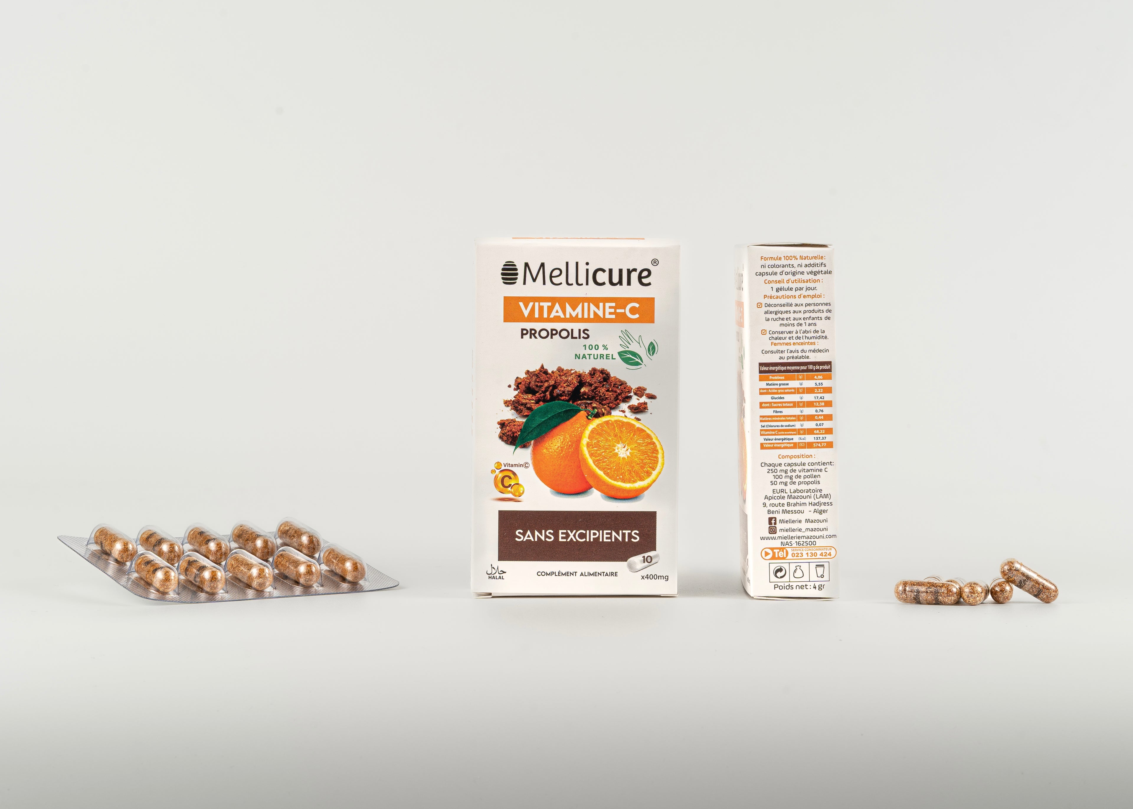 Gélules de Propolis Vitamine-C